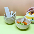 Axyaa Wheat Straw Dinnerware Set - 24 Piece