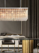 Axyaa Luxury Grand Square Chandelier Pendant Light for Living Room and Restaurant Home Decor