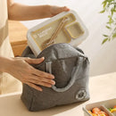 Axyaa Bento Box Set: Compact Lunch Kit with Storage Bag for School, Work, Picnic