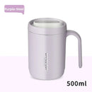 Axyaa Large Capacity Coffee Mug with Handle Stainless Steel Cup