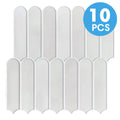 Axyaa PVC Fish Scale Peel Stick Wall Panels - 3D Self Adhesive Modern Decor