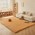 Axyaa Soft Lamb Wool Kids Bedroom Carpet Plush Fluffy Mat for Home Decoration