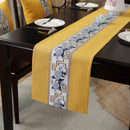 Axyaa Chinese Style Retro Table Runner with Tassel - Home Decor Embroidery Textile