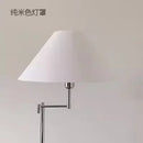 Axyaa Designer LED Floor Lamp Swing Arm Minimalist Upright Lamp for Living Room