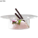 Axya Glass Dessert Soup Bowl Set for Molecular Cuisine and Specialty Tableware