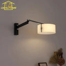 Axyaa Rocker Arm Wall Lamp LED E27 Industrial Retro Style Bedroom Decor Art
