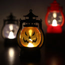 Axyaa Hanging Pumpkin Lantern Light LED Handheld Lamp for Halloween Home Decor