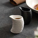 Axyaa Ceramic Milk Cup Set with Espresso, Small Milk Tank, Sugar, & Milk Can.