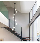 Axyaa Modern Duplex Pendant Light for Staircase, Villa, Hall, and Bedside