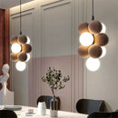 Axyaa Velvet Ball Pendant Light for Restaurant, Living Room, Bar Counter, Bedroom