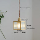 Axyaa Nordic Modern Ash Walnut LED Pendant Light for Home Decor