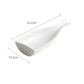 Axyaa Wine Bottle Main Dish Plate Set - Creative Sushi Tableware - White Porcelain Kitchen Utensils