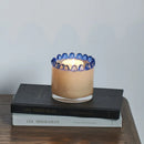 Axyaa Lace Glass Vase Candlestick Scented Pen Container Desktop Storage Flower Vase