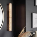Axyaa Marble Wall Lamp: Elegant European Mirror Headlight for Bedroom, Study, Hotel.