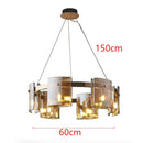 Axyaa Modern LED Pendant Light Chandeliers for Living Room Indoor Lighting