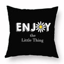 Axyaa Yellow Daisy Peach Skin Pillowcase