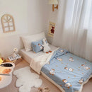 Axyaa Cartoon Milk Fleece Lamb Blanket - Spring/Autumn Season Sofa Nap Blanket