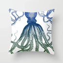Axyaa Psychedelic Octopus Print Pillowcase - Home Decor