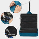 Axyaa Portable Men's Toiletry Bag: Foldable, Compact, Ideal for Travel, Camping, Business