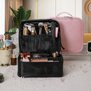 Axyaa Makeup Bag Large Capacity Cosmetic Organizer for Women Girls