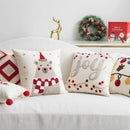 Nordic Christmas Cushion Cover 45x45cm for Couch Sofa Home Decor by Axyaa