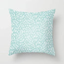 Modern Geometry Print Pillow Case for Home Decor by Axyaa - Mint Green Pillow Cover