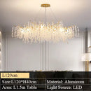 Luxury French Crystal Pendant Lights for Bedroom and Living Room by Axyaa