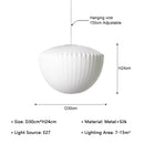 Axyaa Silk LED Pendant Lights: Elegant Wabi-sabi Chandeliers for Dining & Restaurant Decor