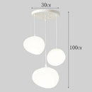 Axyaa Modern Indoor Pendant Chandelier LED Ceiling Light for Dining and Living Room