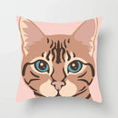 Axyaa Cat Pillowcase for Home Decor and Comfort