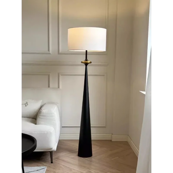 Axyaa Minimalist Wood Floor Lamp - Creative Sense Vertical Light