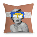 Axyaa Funny Pattern Cushion Cover for Home Sofa Decor