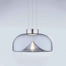 Axyaa Glass Chandelier: Modern Minimalist Nordic Design