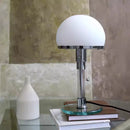 Axyaa Glass LED Desk Lamp | Minimalist Bauhaus Design for Living Room & Bedroom
