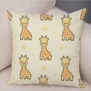 Axyaa Cartoon Animal Cushion Cover: 45*45cm for Living Room, Sofa, Car, Children's Room