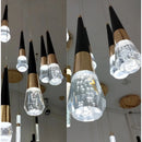 Axyaa Bubble Acrylic Pendant Light, Modern Integrated LED Ceiling Lamp