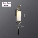 Axyaa All Copper Wall Lamp Glass Lamp for Living Room Bedroom Restaurant TV Background