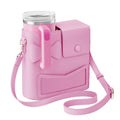 Axyaa Crossbody Bag Purse for Stanley Cup 40 oz Bottle with Adjustable Strap
