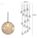 Axyaa LED Pendant Light Chandeliers for Living Room Indoor Lighting