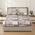 Axyaa Fashion Print Mattress Protector Set for All Seasons