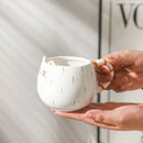 Axyaa Cat-Shaped Ceramic Cup Set for Tea, Coffee, and Milk