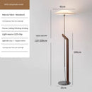 Axyaa Scandinavian Sofa Side Umbrella Lamp Wabi-Sabi Bedroom Decor Standing Floor Lamp