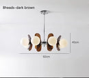 Axyaa Magic Bean Pendant Lamp Chandelier Fixture for Restaurant Living Room
