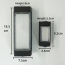 Axyaa Nordic Aluminum Wall Lamp: Modern Style Indoor IP65 Waterproof Wall Light