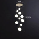 Axyaa Modern Ceiling Chandeliers Hanging Light Fixture Pendant Lamp Living Room Lighting