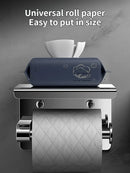 Axyaa Stainless Steel Kitchen Roll Holder Wall-Mounted Towel Rack