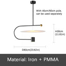 Axyaa Nordic U-shaped Dining Room Pendant Light, Modern Design for Home, Bar, Cafe, Office