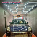 Axyaa Hexagon LED Tube Light for Barbershop & Car Detailing
