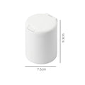 Axyaa Mini Storage Box with Lid for Cotton Swabs & Makeup - Dustproof Plastic Organizer