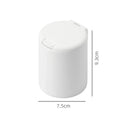 Axyaa Mini Storage Box with Lid for Cotton Swabs & Makeup - Dustproof Plastic Organizer